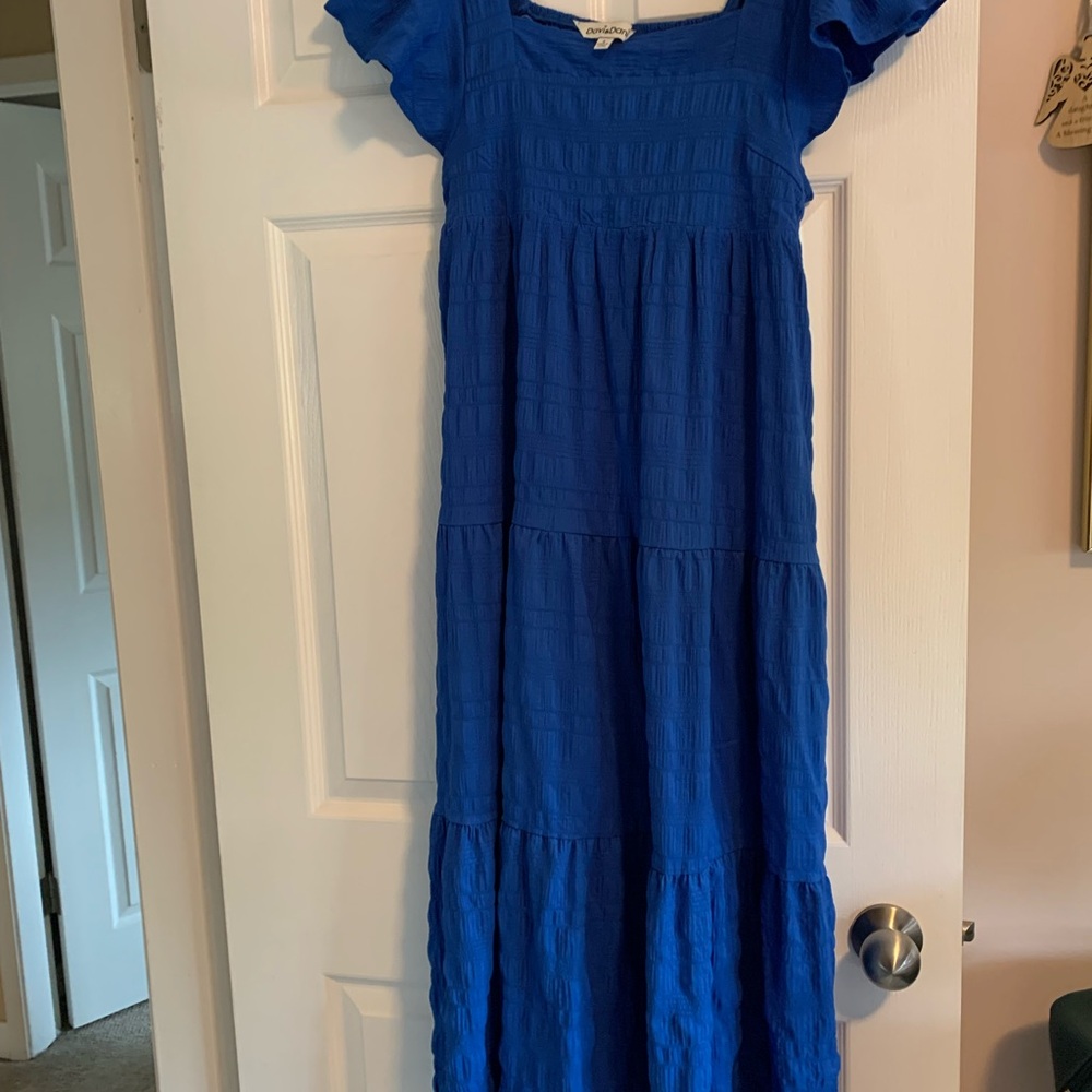 DAVI & DANI Royal Blue Maxi Dress